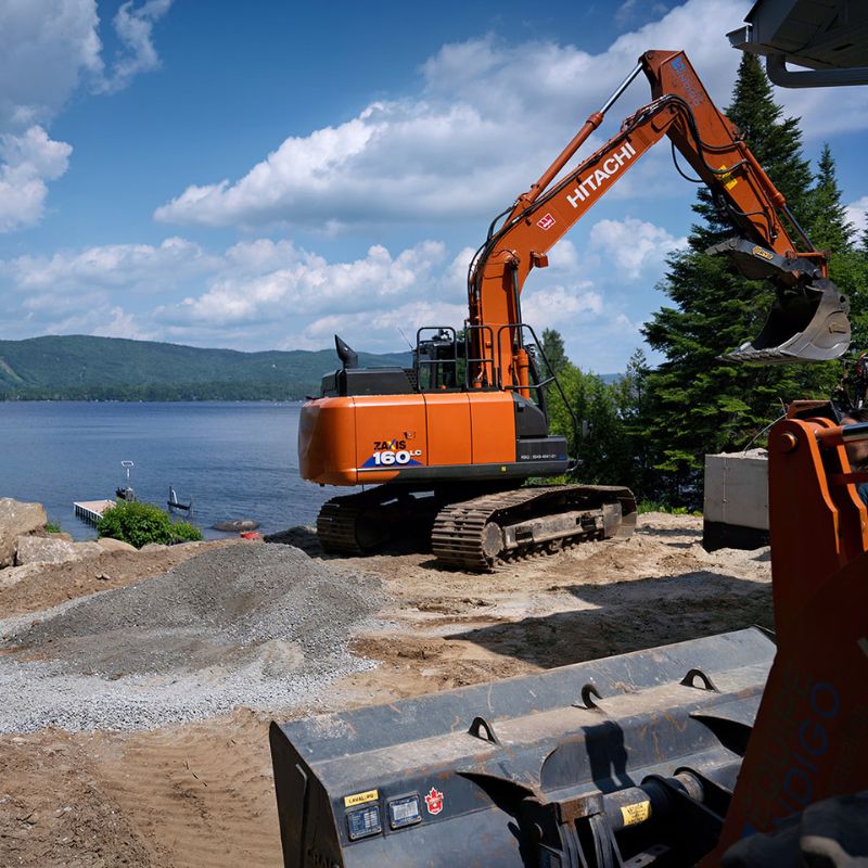 Excavation St-Donat