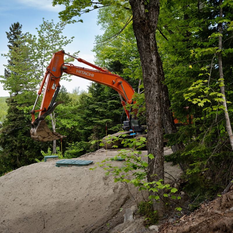 Excavation St-Donat