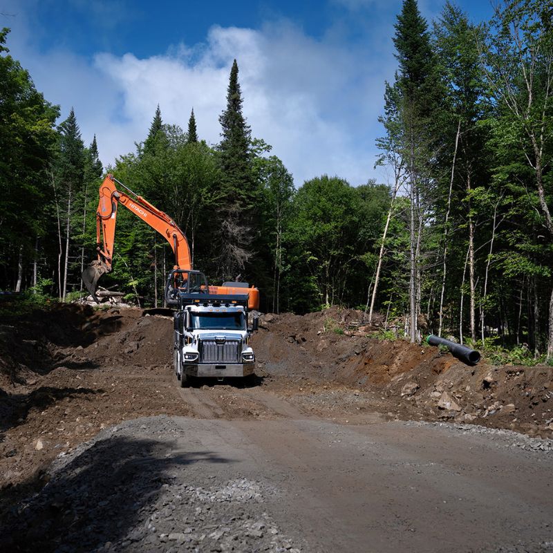 Excavation St-Donat