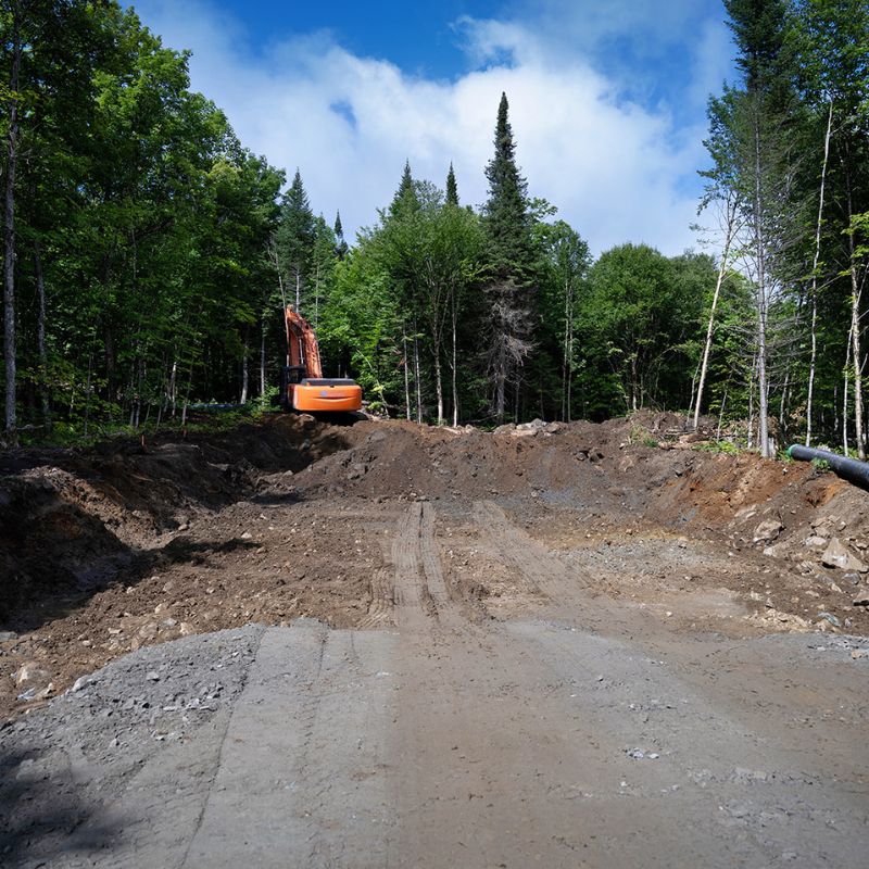 Excavation St-Donat