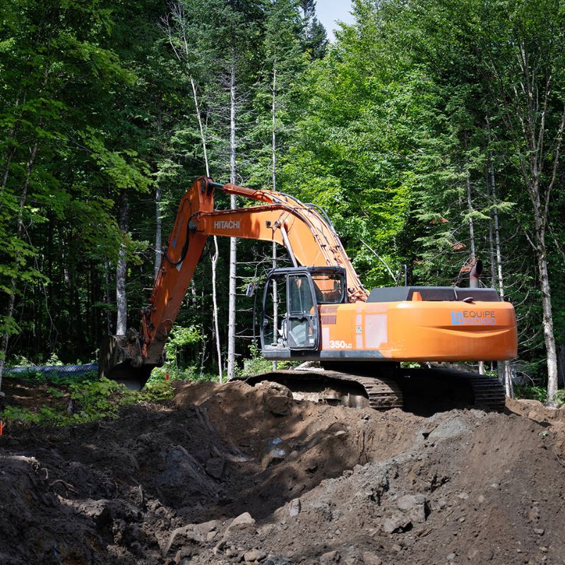 Excavation St-Donat