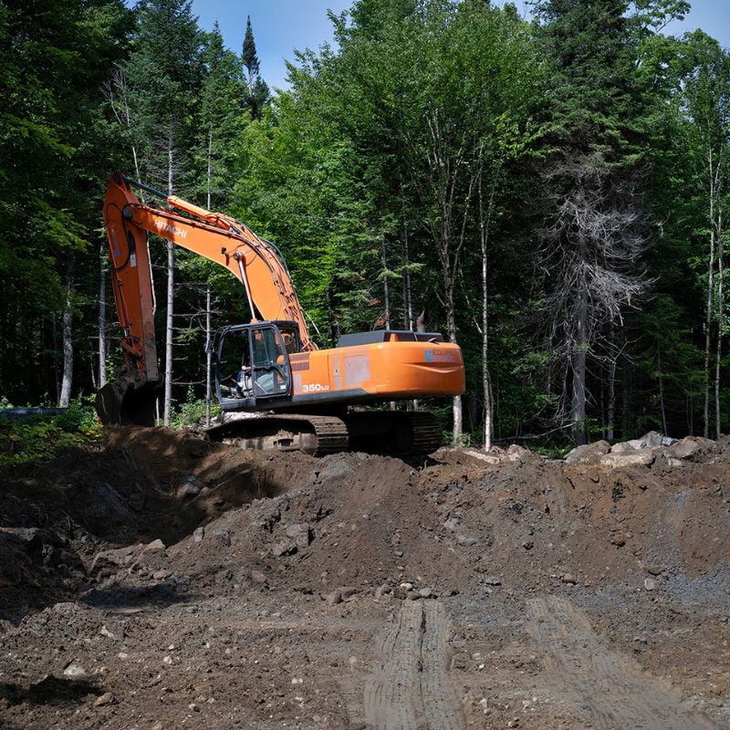 Excavation St-Donat
