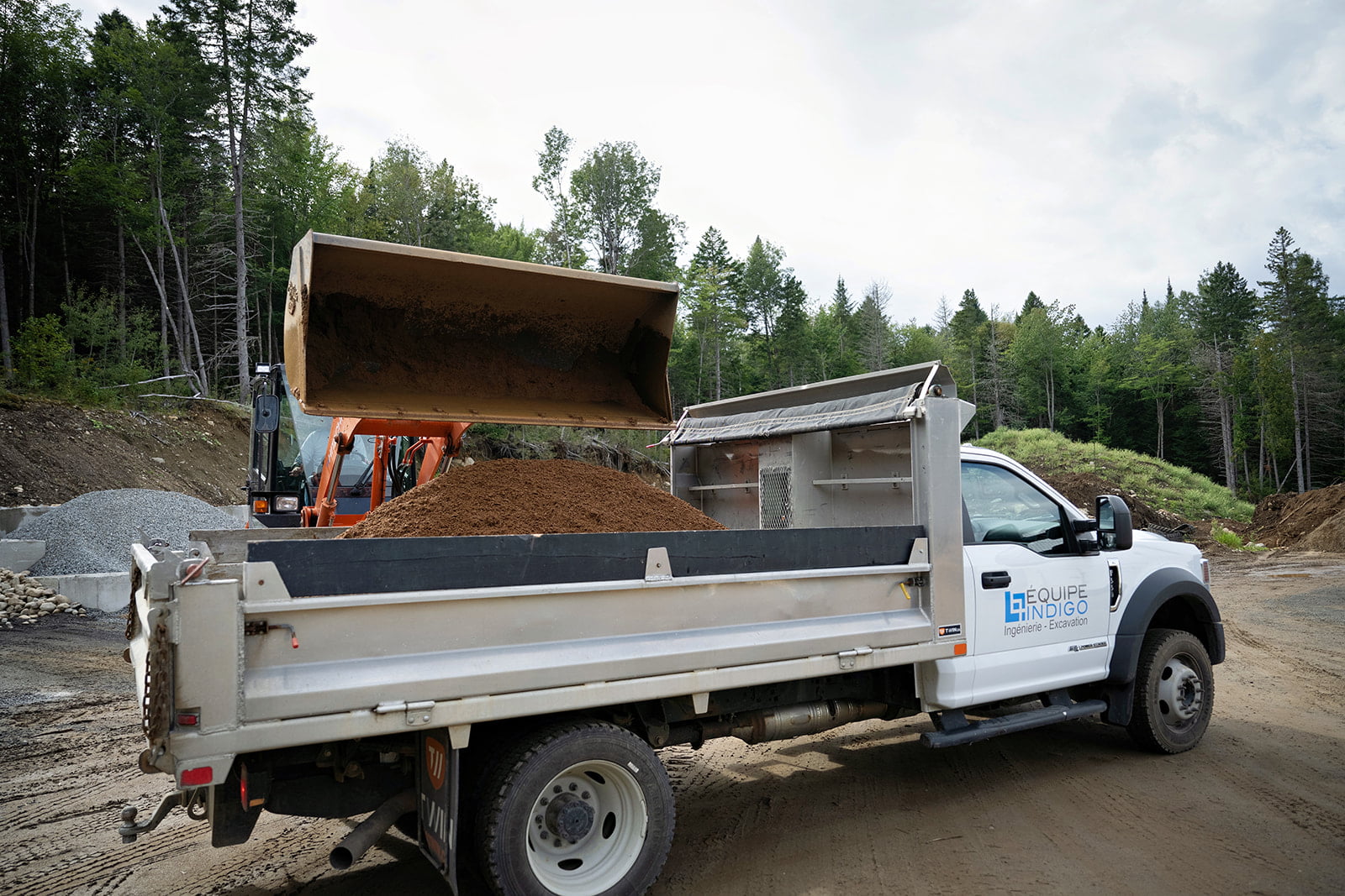 Équipe INDIGO Excavation St-Donat